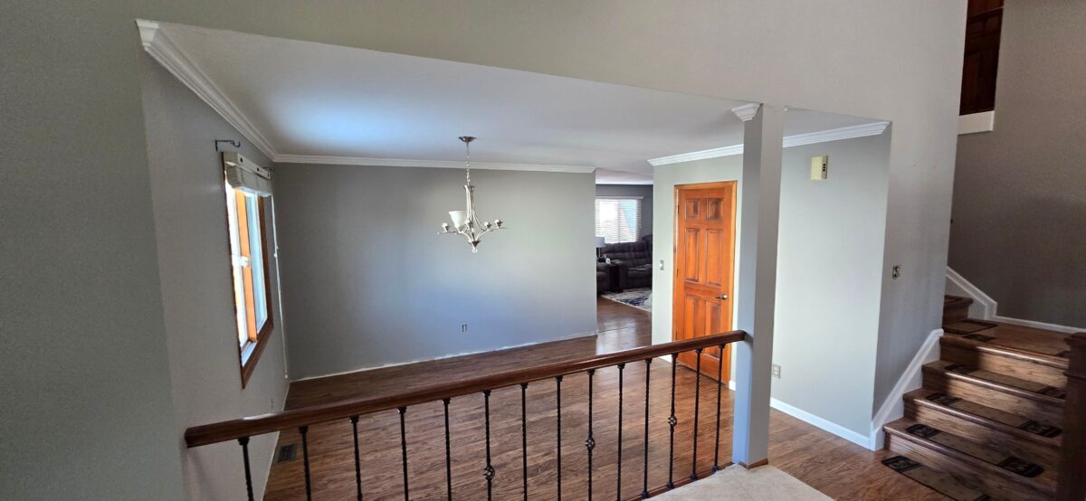 Smooth ceiling after popcorn removal