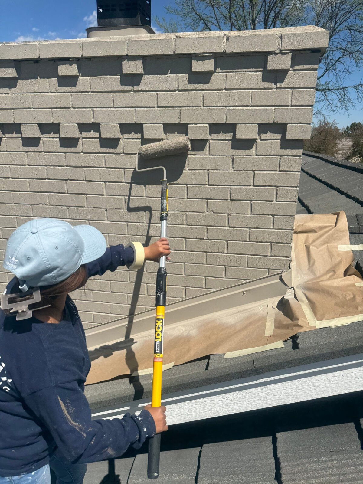 Exterior house repaint